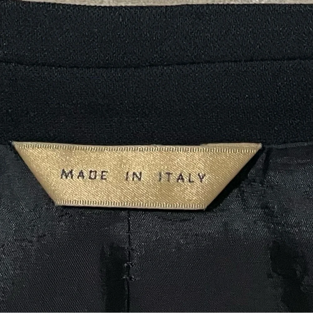 Donna Karan Men’s Wool Black Three Button Blazer Jacket Size:40